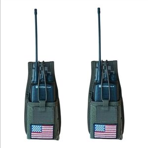 Heavy Duty Belt Pouch Holster for Motorola APX1000-4000-8000 Series 2 Pack